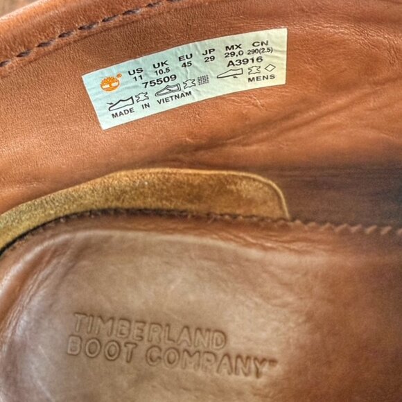 Timberland Boot Company Brown Leather Chukka Boots – Premium Full Grain Leather